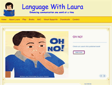Tablet Screenshot of languagewithlaura.com